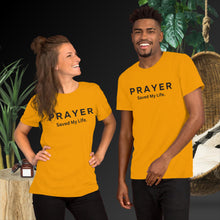 Cargar imagen en el visor de la galería, Prayer Saved My Life Unisex T-Shirt