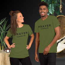 Cargar imagen en el visor de la galería, Prayer Saved My Life Unisex T-Shirt